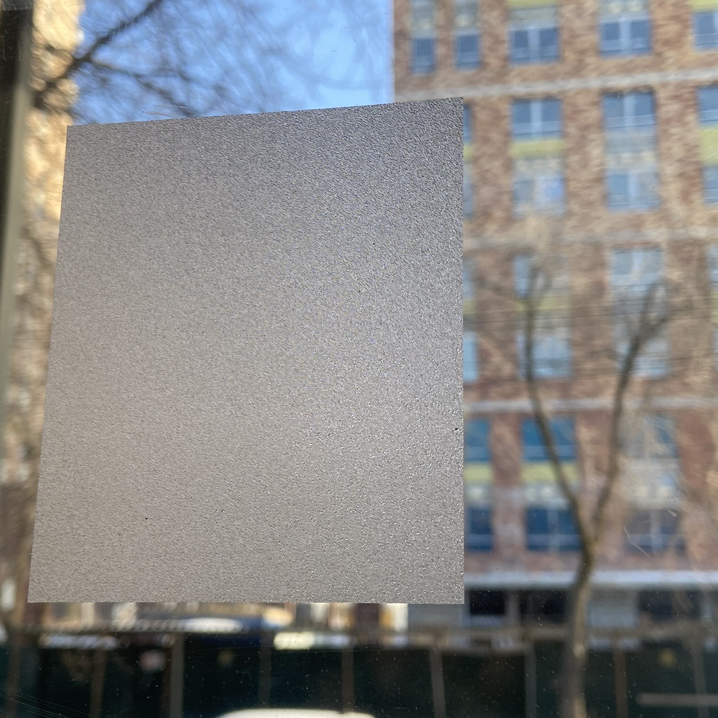 Пленка витражная статическая МН39-Т прозрачная матовая 90см. х 50м.