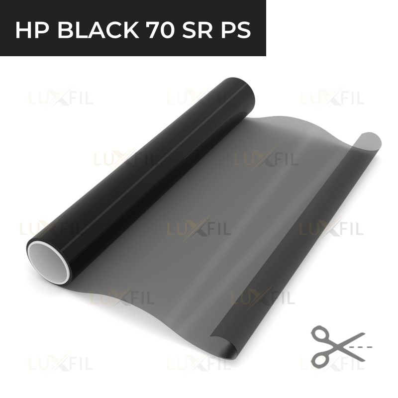 Тонировочная пленка 60 HP BLACK 70 SR PS LUXFIL (1,52*30м.) светопропускание 59% Тонировочная пленка 60 HP BLACK 70 SR PS LUXFIL (1,52*30м.) светопропускание 59%