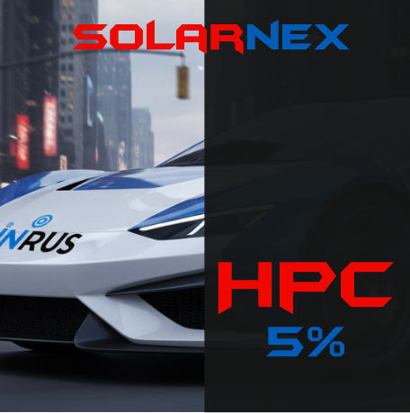 5% Solarnex HPC металлизир тонировочная пленка (1,52*30м)