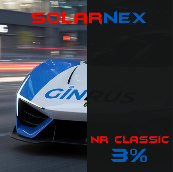 3% Solarnex NR CLASSIC S тонировочная пленка (крашенная) 1,52*30м