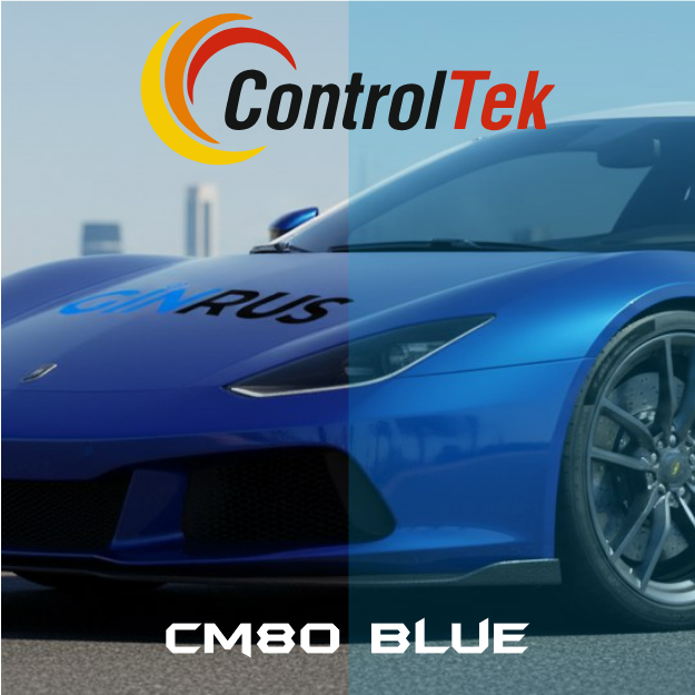 CM80 BLUE Атермальная тонировочная пленка ControlTek  (1,52*30м.) (=S8080)