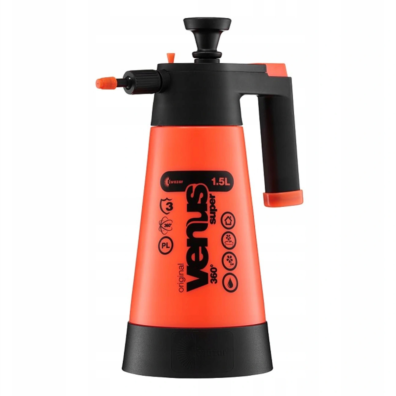 Распылитель, опрыскиватель VENUS SUPER объем 1,5 л компрессионный 360 C