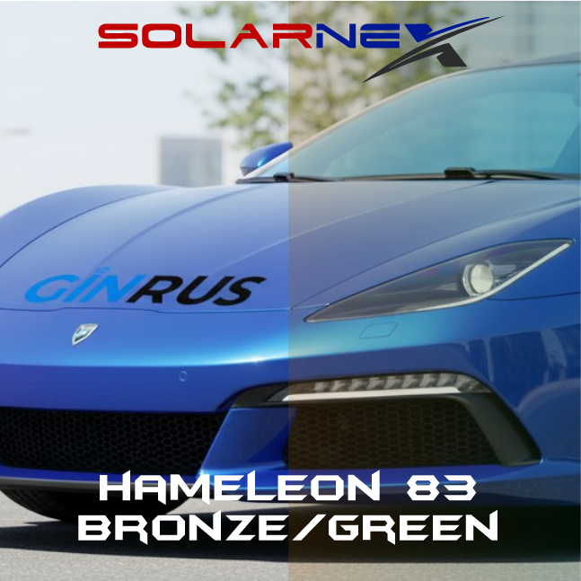 Автомобильная HAMELEON 83 BRONZE/GREEN, тонировочная пленка Solarnex  (1,52смх30м.) хамелеон