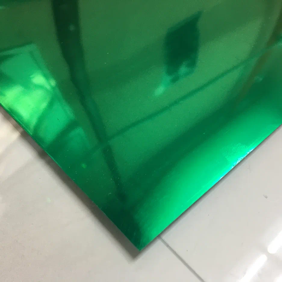 Пленка хром зеленый (1,52*20м) 5 star стрейч