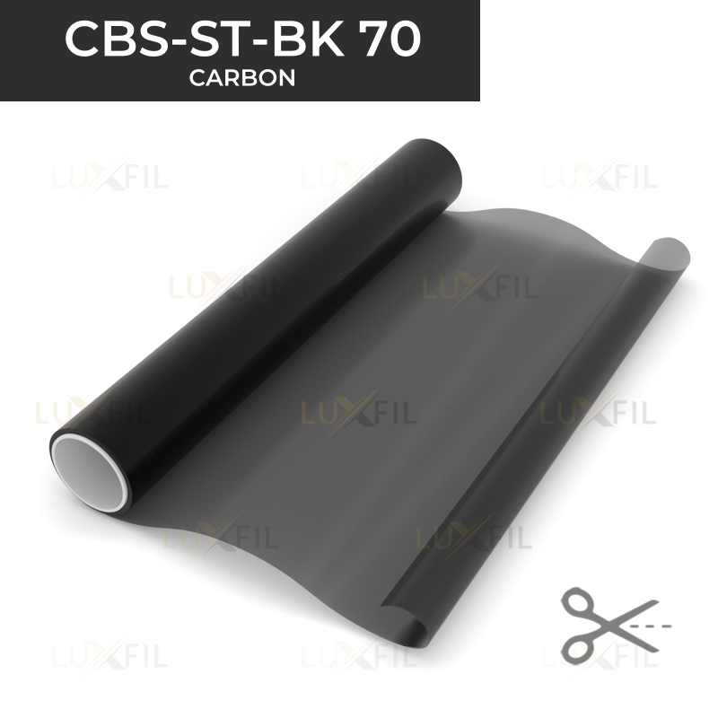 Тонировочная пленка CBS-ST-BK 7030 LUXFIL CARBON 70% (1,52*30м.) Тонировочная пленка CBS-ST-BK 7030 LUXFIL CARBON 70% (1,52*30м.)