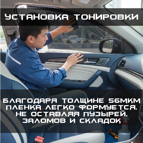 Тонировочная пленка HP BLACK 35 ControlTek (1,52*30м)