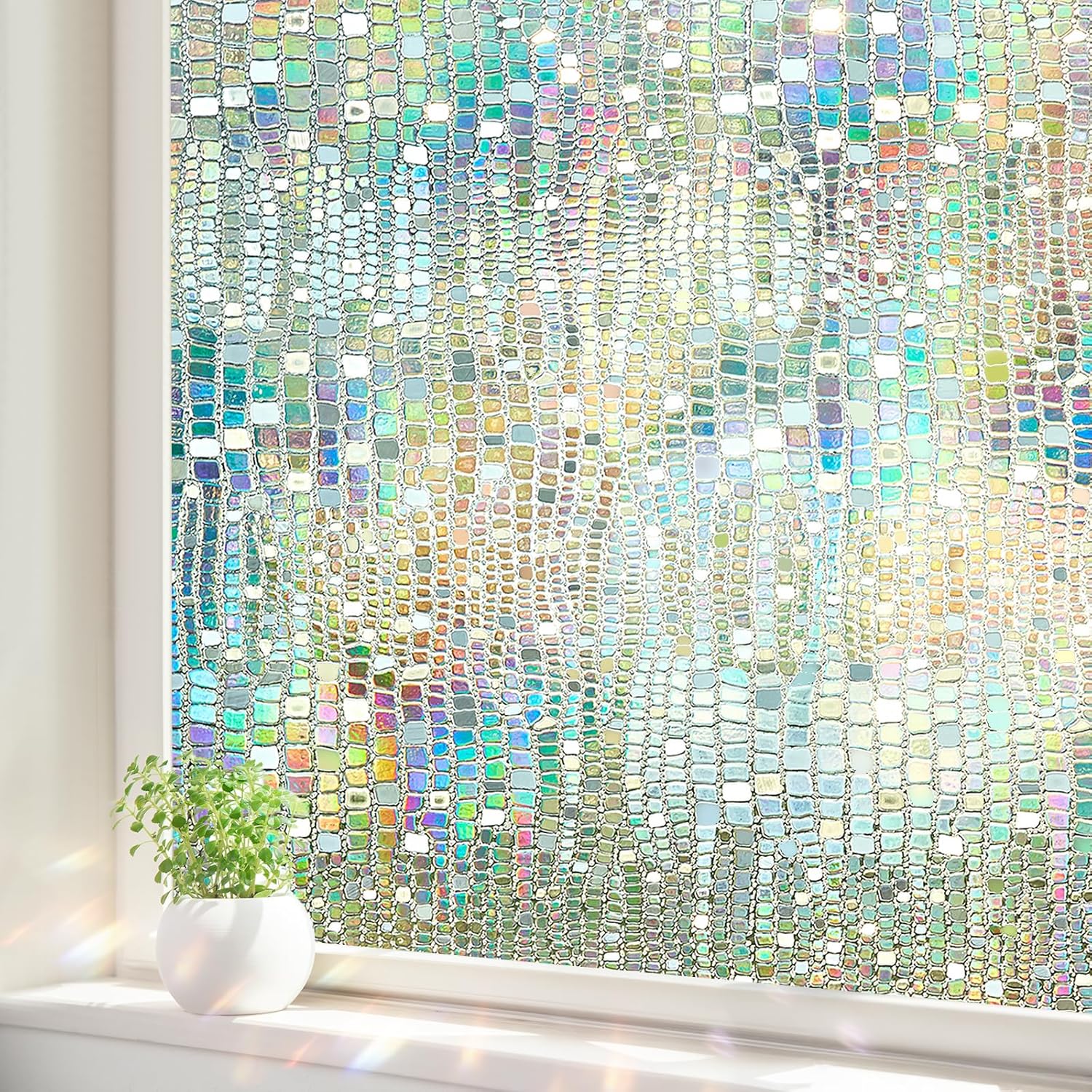 Пленка витражная статическая МН13 90см. х 50м.