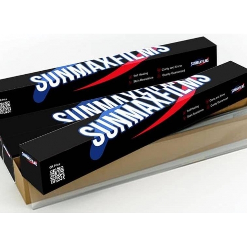 Ultimate Пленка полиуретановая SUNMAXFILMS PPF (160mic, TopCoatSoft) (1,52*15м.)чер/бел