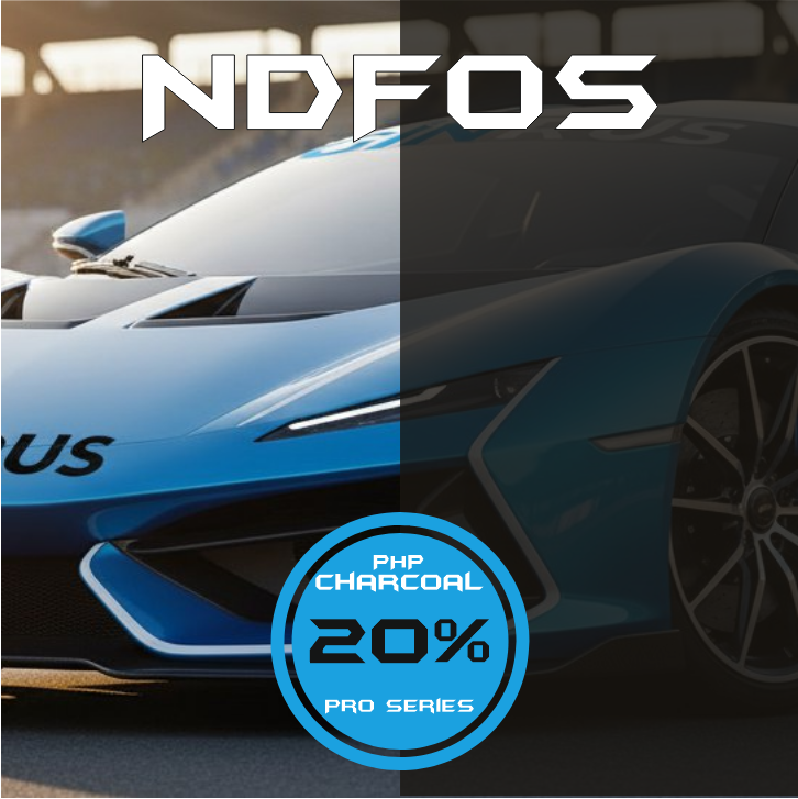 20% Пленка NDFOS PНР CHARCOAL 20 (30м*1,52, 45,6 кв.м)