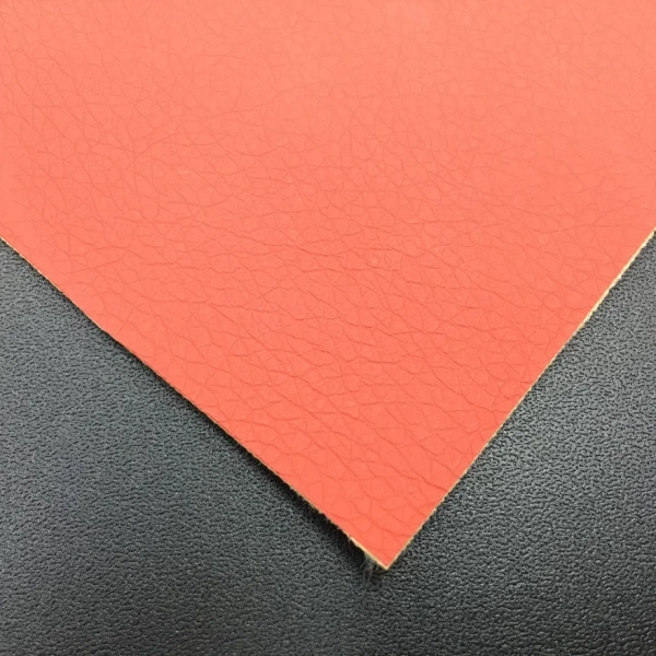 Экокожа Орегон КРАСНАЯ ширина 1,4м толщина 0,85мм