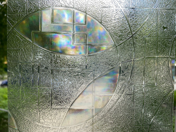 Пленка витражная статическая МН17 90см. х 50м.