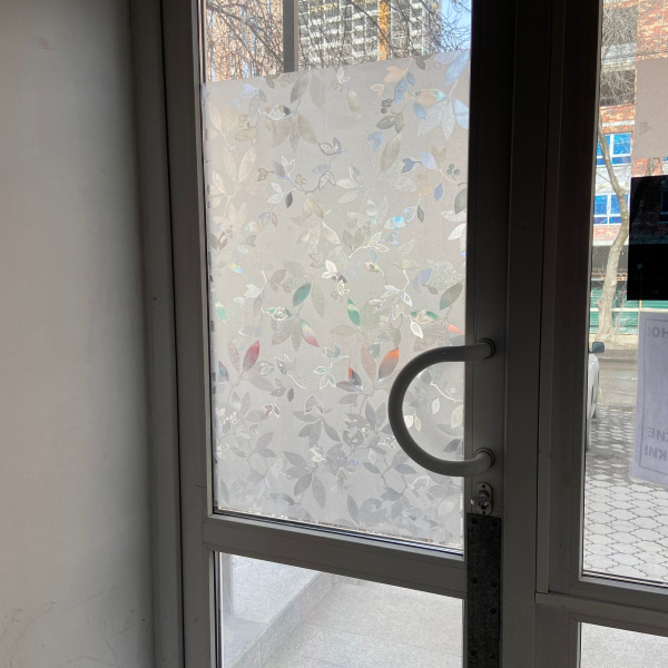 Пленка витражная статическая МН47, 90см. х 50м.(одуванчики)