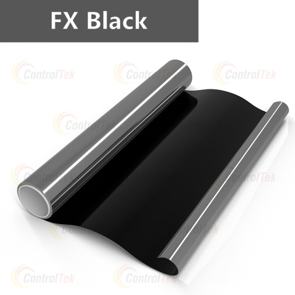 Пленка тонировочная с зеркальным эффектом FX Black 05 ControlTek, (1,524x30м.) Пленка тонировочная с зеркальным эффектом FX Black 05 ControlTek, (1,524x30м.)
