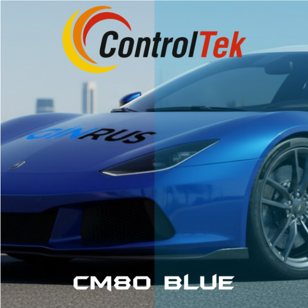 CM80 BLUE Атермальная тонировочная пленка ControlTek  (1,52*30м.) (=S8080)