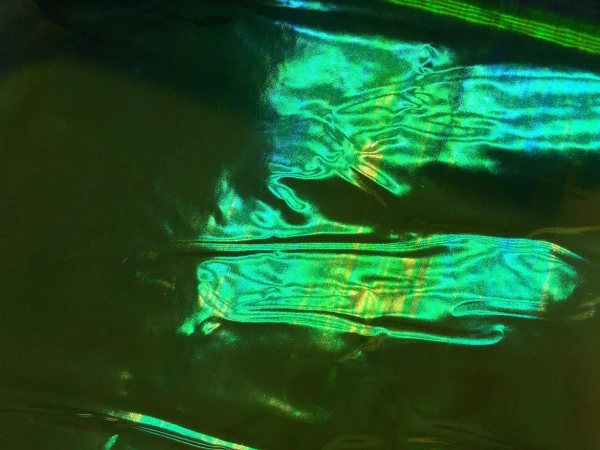 Пленка для фар хамелеон зеленый