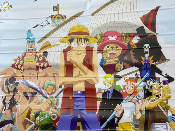 Наклейка, декор на клею "Аниме" 1,35*1,9м, 118мкм