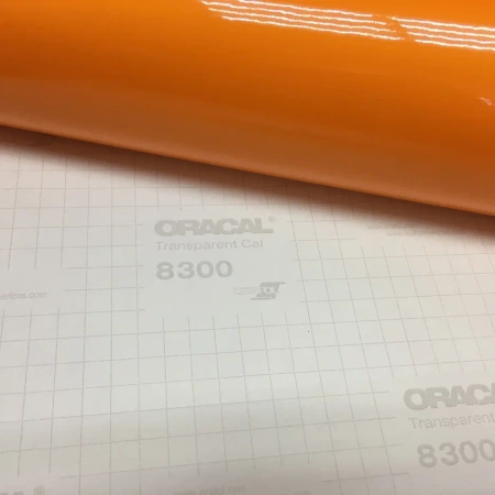 Пленка Oracal 8300 (034, 50м,1м) оранжевый