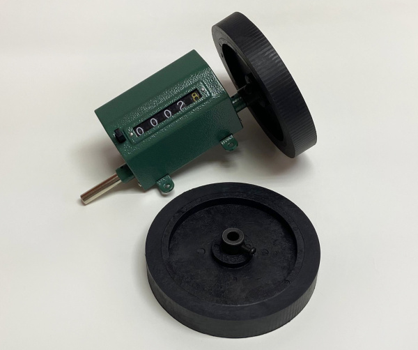 Механический счетчик длины рулонных материалов Мeter counter Z96-F