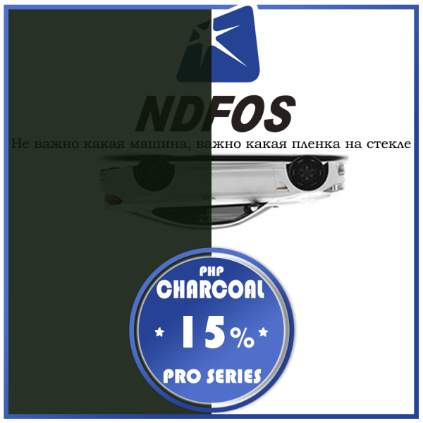 15% Пленка NDFOS PHP Charcoal 15 (1.524) (45,6 м2) тонировочная (пог.м) 15% Пленка NDFOS PHP Charcoal 15 (1.524) (45,6 м2) тонировочная (пог.м)