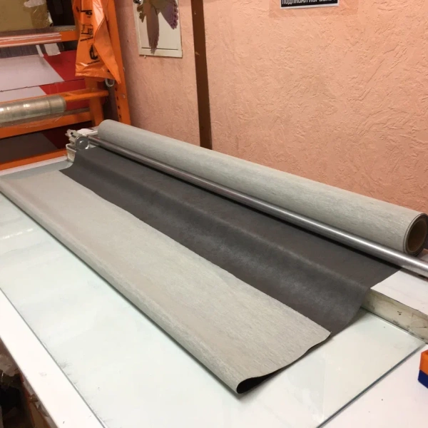 Алькантара темно-серая  1,4*15м