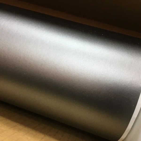 Пленка матовая серая (графит) 1,52м.*30м. 5 star