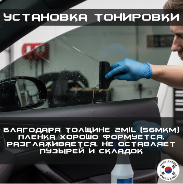 распродажа Пленка ND-05 2mil NDFOS 5% тониров.авто краш (30м*1,52)