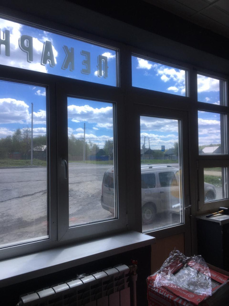 Архитектурная зеркальная пленка USB Silver серебро 5%,1,52м. (пог.м)