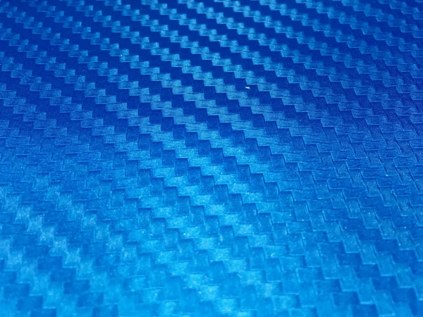 Пленка Карбон Голубой GK-03, 152mkm