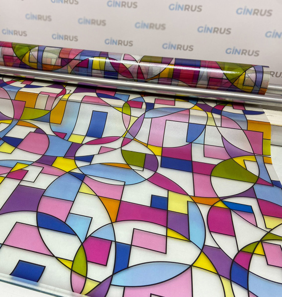 Пленка витражная статическая Р002 75см х 30м