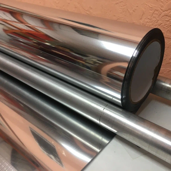 Пленка Хром Серебро, 94mkm 5 star Premium stretch 1,52*20м