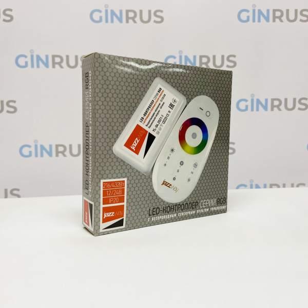 Контроллер для RGB лент Jazzway PRC-4000RF,12/24v 216/432W (белый)