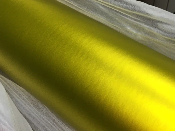 Пленка матовый хром золото 5 star (1,52*20м)