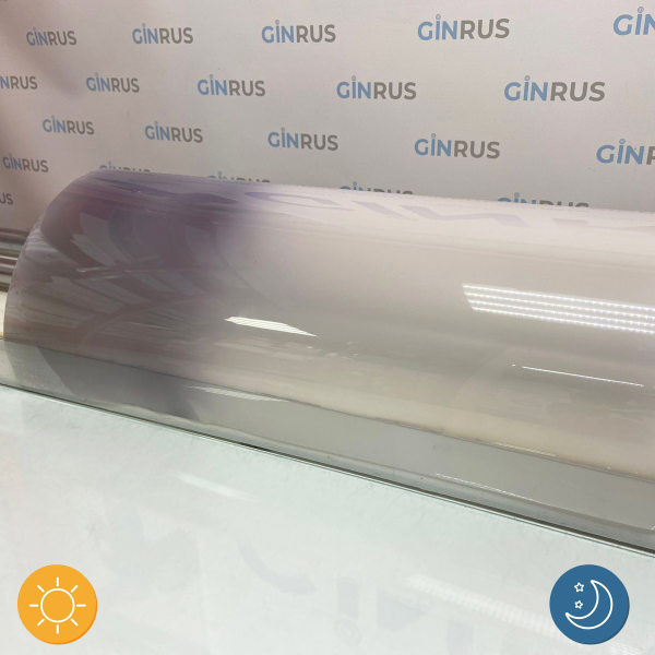 Пленка полиуретановая, фотохромная PPF 0,6*15м ControlTek (дымчатая, серая)