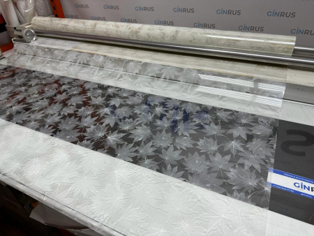 Декоративная пленка USB  PF 37-1, листопад, шир. 1,23 м