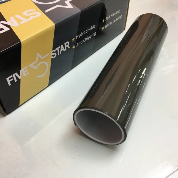 Пленка для фар гибридная  HYBRID PPF  Top Coat (0,3*15м) светло-черная