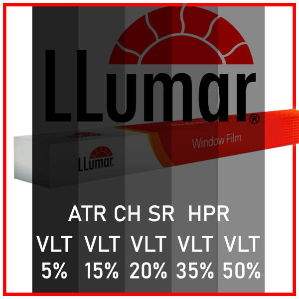 ATR 35% CH SR HPR LLumar Пленка автомобильная метализированная ATR 35% CH SR HPR LLumar Пленка автомобильная метализированная
