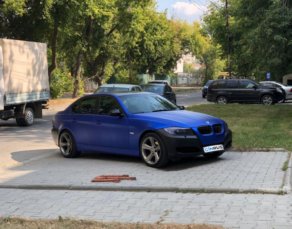 Пленка матовый хром синий Five Star (1.52*20м.)