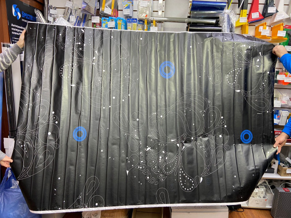 Наклейка, пленка на клею "Узор,абстракция" 1,35*1,9м, 118мкм