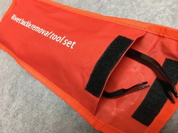 Набор клипсодеров/пистонов S176  3 предмета (металл)