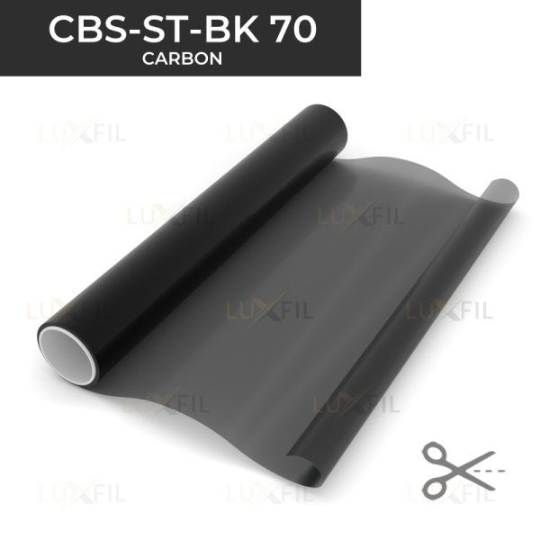 Тонировочная пленка CBS-ST-BK 7030 LUXFIL CARBON 70% (1,52*30м.) Тонировочная пленка CBS-ST-BK 7030 LUXFIL CARBON 70% (1,52*30м.)
