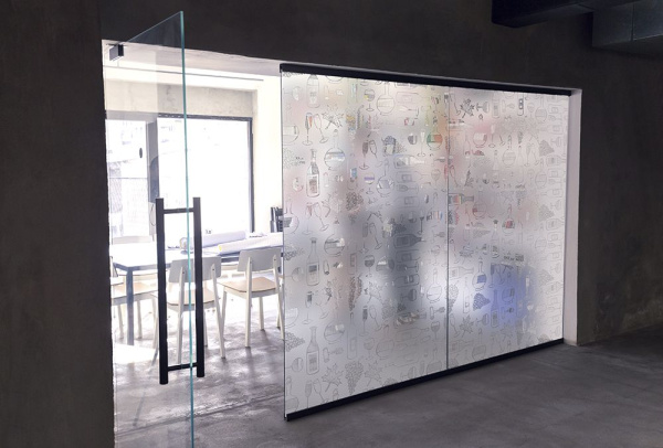 Пленка витражная статическая МН31 90см х 50м