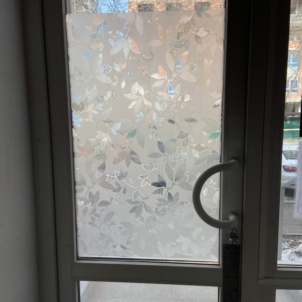 Пленка витражная статическая МН47, 90см. х 50м.(одуванчики)