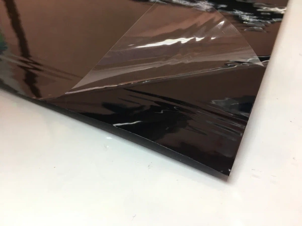 Черный супер глянец, без каналов,с защиткой 5 star (1,52*20м. ) premium