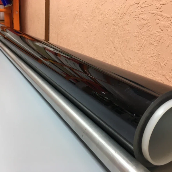 Черная глянцевая гибридная TPH BLACK Solarnex пленка (1,52мх15м),