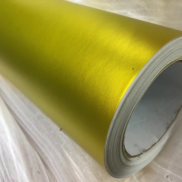 Пленка матовый хром золото 5 star (1,52*20м)