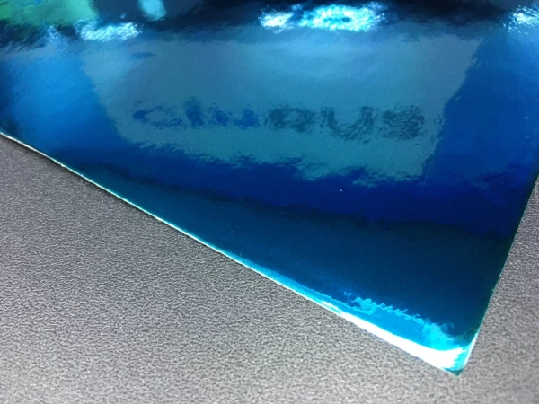 Пленка Хром синий глянец stretch premium 1,5*20м.