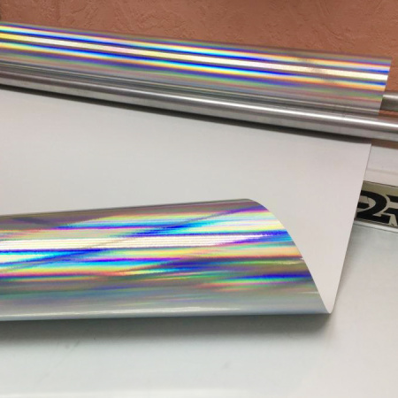 Пленка голографическая для печати, 0,45*50м, 119мкрн, WH 6003 Hologram Vinyl
