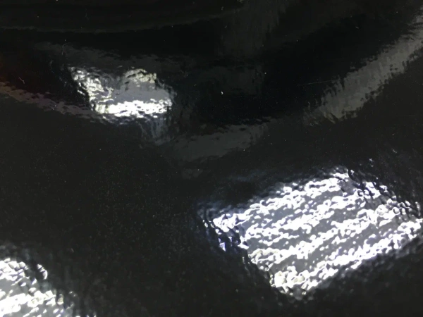 Глянцевая Пленка цвет Черный, 105mkm.,1,52*20м 5 star (с каналами и защиткой)