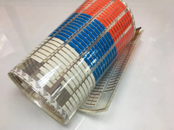 Авто эквалайзер триколор 45х11см