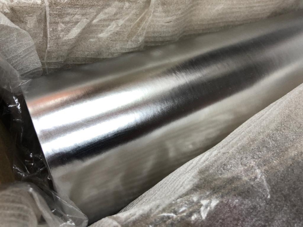 Пленка матовый хром серебро 1,52 м, Nippon